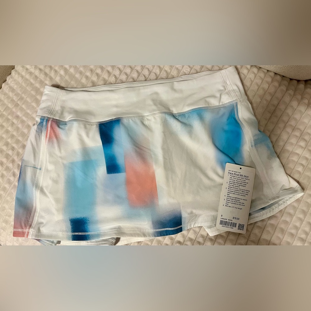 Multi Colored Lululemon Skort.